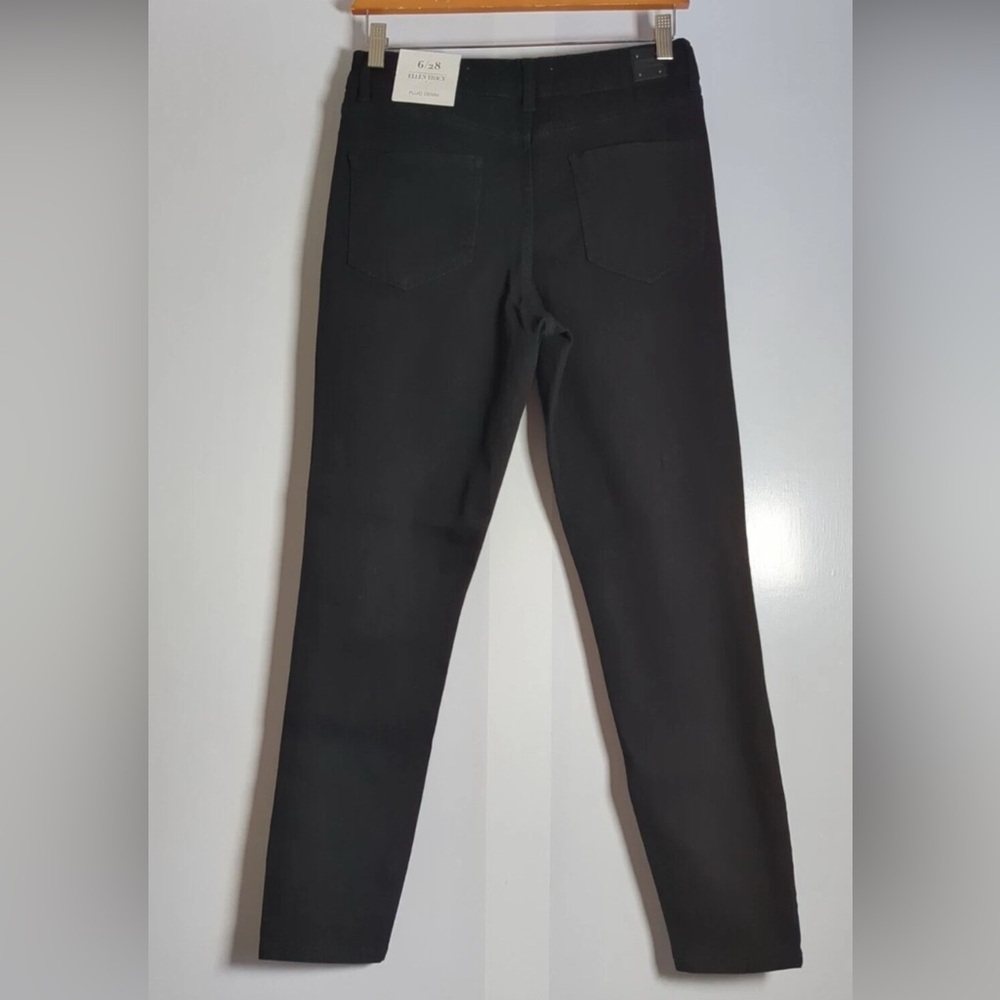 Ellen Tracy Black Skinny Jeans Classic Style - Picture 12 of 15